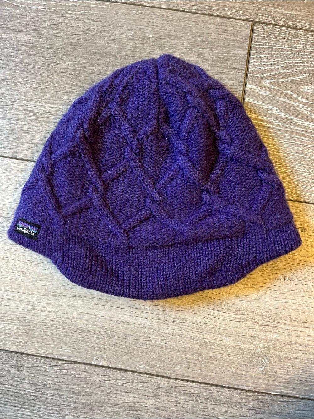 Women’s Patagonia Merino Wool Blend Beanie Knit Brimmed Hat OS
